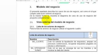 Modelo de caso de uso de negocio [upl. by Etselec860]