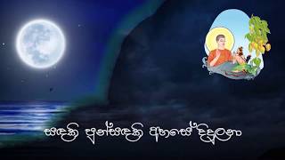 අනුබුදු පියතුමා  Kaveesha Sarangi Poson Poya Song  Official Audio [upl. by Nioe]