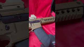 quotThe Crosman Bushmaster BMPWX CO2Powered Full Auto BB Gun with 556 Caliber Real Bullet Actionquot [upl. by Eikcuhc]