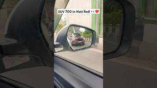 XUV 7OO Matt Wrap 👀❤️  shorts youtubeshorts automobile car mahindra mahindraxuv700 modified [upl. by Soloma706]