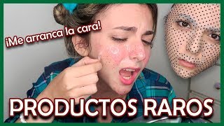 PROBANDO PRODUCTOS ASIÁTICOS RAROS  Cande Copello [upl. by Einniw]