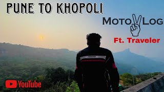 New Vlog Pune to Khopoli  with SafarwithMT15 motovlog adventure travel [upl. by Yauqaj16]