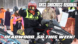 GNSS Wisconsin SNOCROSS Regional Racing Winter WI [upl. by Miett301]