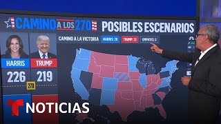 ¿Harris y Trump necesitan Pennsylvania para ganar la presidencia  Noticias Telemundo [upl. by Anan]