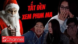 Schannel REACTION  12H ĐÊM TẮT ĐÈN XEM FILM MA NOEL [upl. by Boynton]