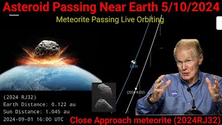 Asteroid 2024 NASA asteroid tracker Live NASA asteroid warning today Asteroid size JPL [upl. by Bonnette498]