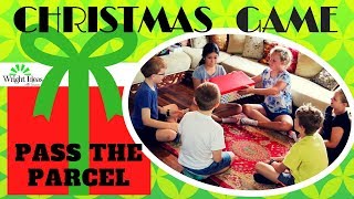 PASS THE PARCEL  Christmas Game demonstration [upl. by Ecirtemed]