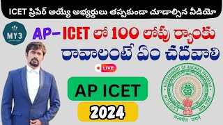 AP ICET 2025 Exam AwarenessSyllabusPattern Best Rank MBAMCA Career Guidance Harikrishna sagar [upl. by Skcirdnek200]