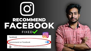 Recommend On Facebook option not showing on Instagram in 2023  How to fix [upl. by Nauqahs887]