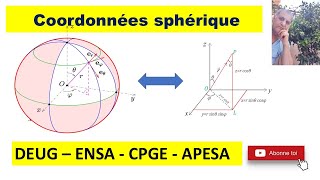 Coordonnés sphériques [upl. by Leahcimdivad]