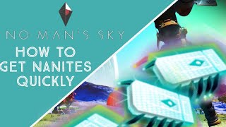 How to make an infinite nanites farm quickly in no mans sky [upl. by Nevar]