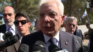 Terremoto dichiarazione del Presidente Mattarella [upl. by Tnattirb]