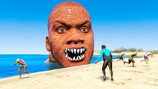 CAÇANDO O FRANKLIN DO MAR NO GTA 5 [upl. by Goodrow]