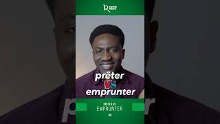 Prêter vs Emprunter learnfrench [upl. by Cicero]