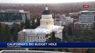 Newsom California lawmakers have a 68B budget hole to deal with legislative analyst says [upl. by Eyak120]