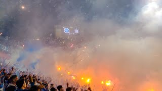 FIESTA TOMBINA DESDE LA TRIBUNA 🔵⚪🔵  Godoy Cruz vs Talleres 2024 [upl. by Georg]