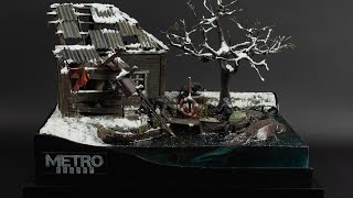 Metro Exodus diorama  Dark Waters of Volga [upl. by Trinette]