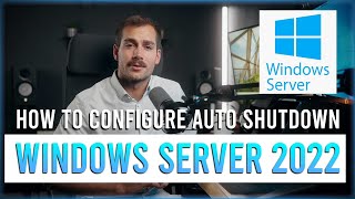 How to Auto Schedule Windows Server 2022 Shutdown [upl. by Halstead294]