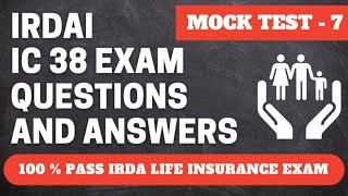 IC 38 Chapter 8  IRDA Exam Preparation  IRDA [upl. by Akibma221]