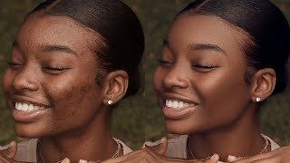 How To SMOOTH SKIN Using FREQUENCY SEPARATION In Photoshop  Skin Retouching Tutorial [upl. by Lehman]