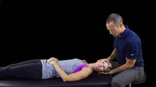 ChiroUpcom for Evidence BasedChiropractors Supine Roll Test [upl. by Naeerb]