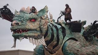 Le Dragon de Calais  Un spectacle de François Delaroziere amp Compagnie La Machine [upl. by Lebiralc]