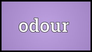 Odour Meaning [upl. by Suzie]