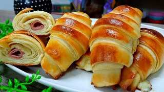 Como fazer CROISSANT  Receita caseira com ingredientes comuns [upl. by Netniuq]