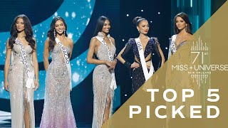 71st MISS UNIVERSE  Top 5 PICKED  Miss Universe [upl. by Sitto]