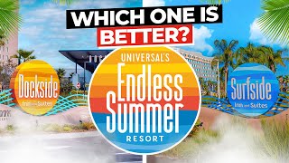 Universal DOCKSIDE vs SURFSIDE Which Universal Value Resort is Better [upl. by Orgell]