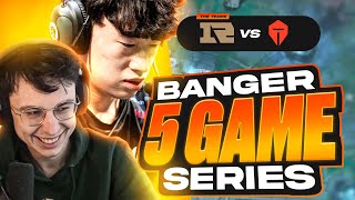 5 GAME LPL FINAL BANGER SERIES TES VS RNG  CAEDREL [upl. by Naga]