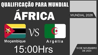 Moçambique vs Argelia em directo qualificação para mundial [upl. by Niala]