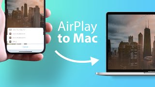 AirPlay to Mac macOS Monterey Feature Highlight [upl. by Garris]