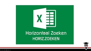 Horizontaal Zoeken Excel Functie  Click and Know [upl. by Aneda852]