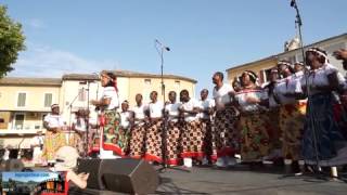 Choralies 2013  Vaison la Romaine  Le Gabon à lhonneur avec le Chant sur la Lowé [upl. by Aranaj]