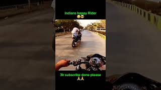 INDIAN HAPPY RIDER￼￼ 😎🤯 z900 z900rider bikelover biker shorts short youtubeshorts foryou [upl. by Milas]