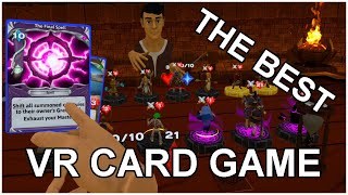 The BEST VR Card Game  Cards and Tankards Review [upl. by Yhtamit]