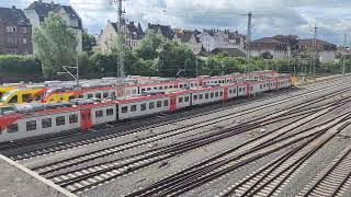 Gießen Bahnhof Germany  Train Station Giessen Germany [upl. by Skippy]