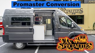 Promaster Camper Van Conversion [upl. by Aronel]