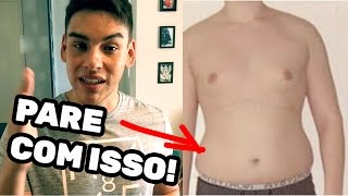 Perder Barriga pro Carnaval Porque você é FalsoMagro  Skinny Fat [upl. by Gardie]