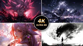 TOP 10 Best ANIME Live Wallpapers Lively Wallpaper  Free download rainmeter animewallpapers [upl. by Edelstein]