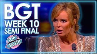 Britains Got Talent 2020 SEMI FINALS  WEEK 10  Top Talent [upl. by Greenburg]