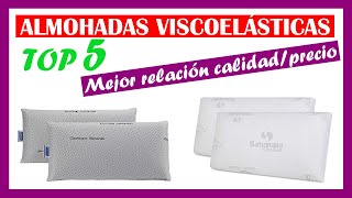 ✅ ALMOHADA VISCOELÁSTICA ✅  ❤️ Las 5 almohadas viscoelásticas con MEJOR RELACIÓN CALIDADPRECIO ❤️ [upl. by Oicram]