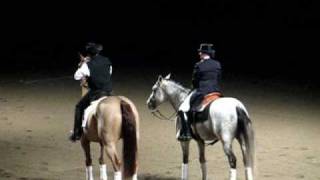 Dressage vs Reining  RAWF 2009 [upl. by Odlavu]