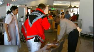 Im Einsatz mit dem Rettungsdiest vom Airport Frankfurt Teil 12 [upl. by Neellok113]