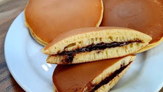 Dorayaki pancake recipe  japanese pancake  soft and delicious [upl. by Ityak260]