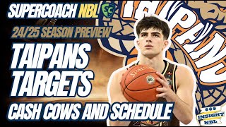 Cairns Taipans  NBL Supercoach  Cash Cows and Targets [upl. by Tiena]