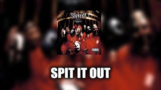 Slipknot  Spit It Out LYRICS VIDEO [upl. by Hadleigh]