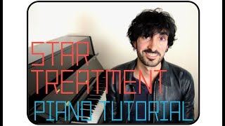 Arctic Monkeys  Star Treatment Piano Tutorial [upl. by Einafats]