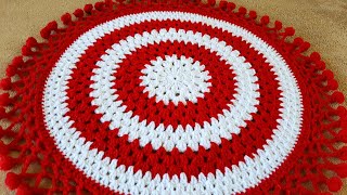 Thalposh design crochet table cover woolen rumalcrosia thalposh [upl. by Lulu]